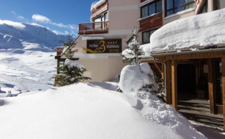 Hotel Les Trois Vallees, Val Thorens, Entrance